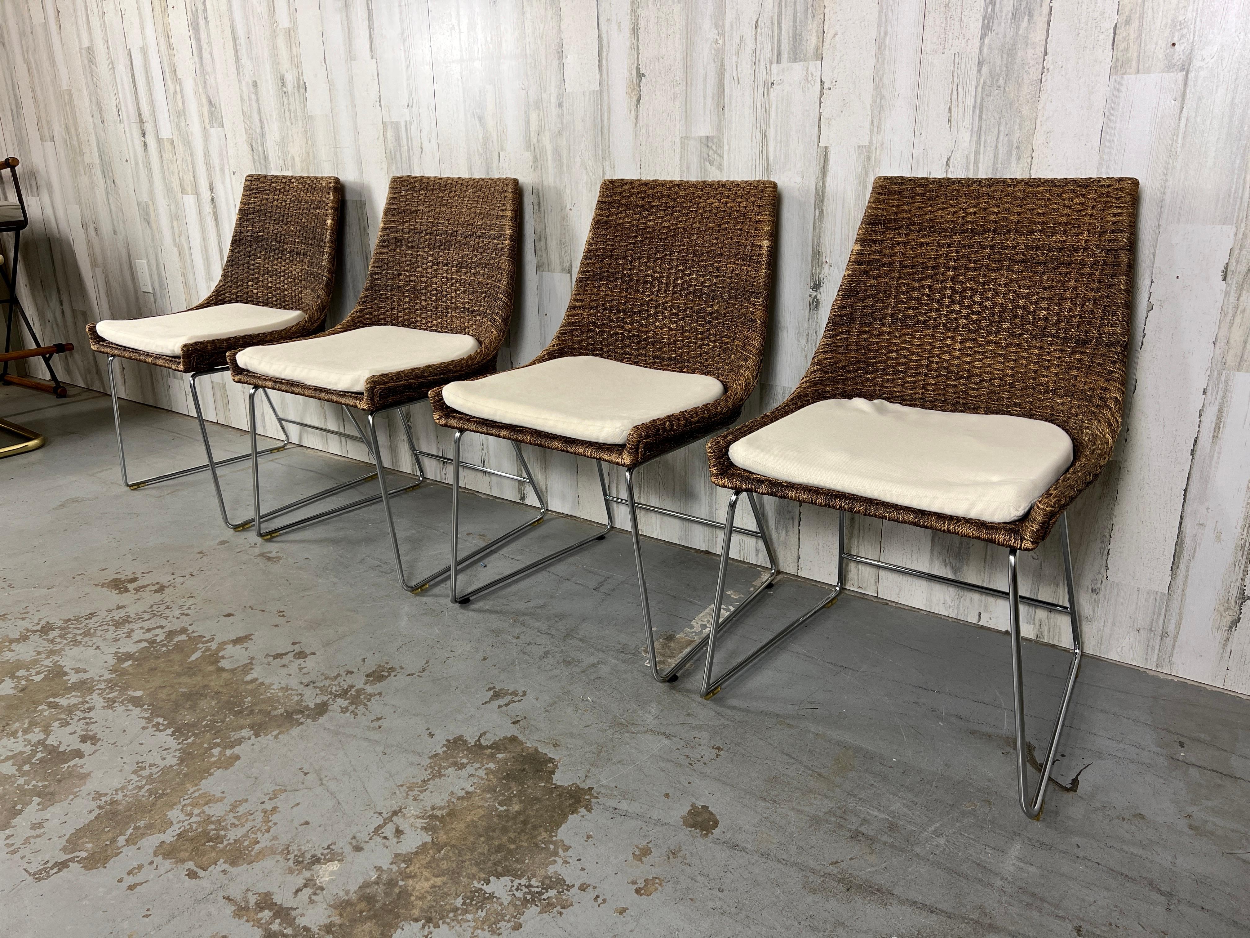 McGuire Organic Modern Dining Chairs For Sale 2