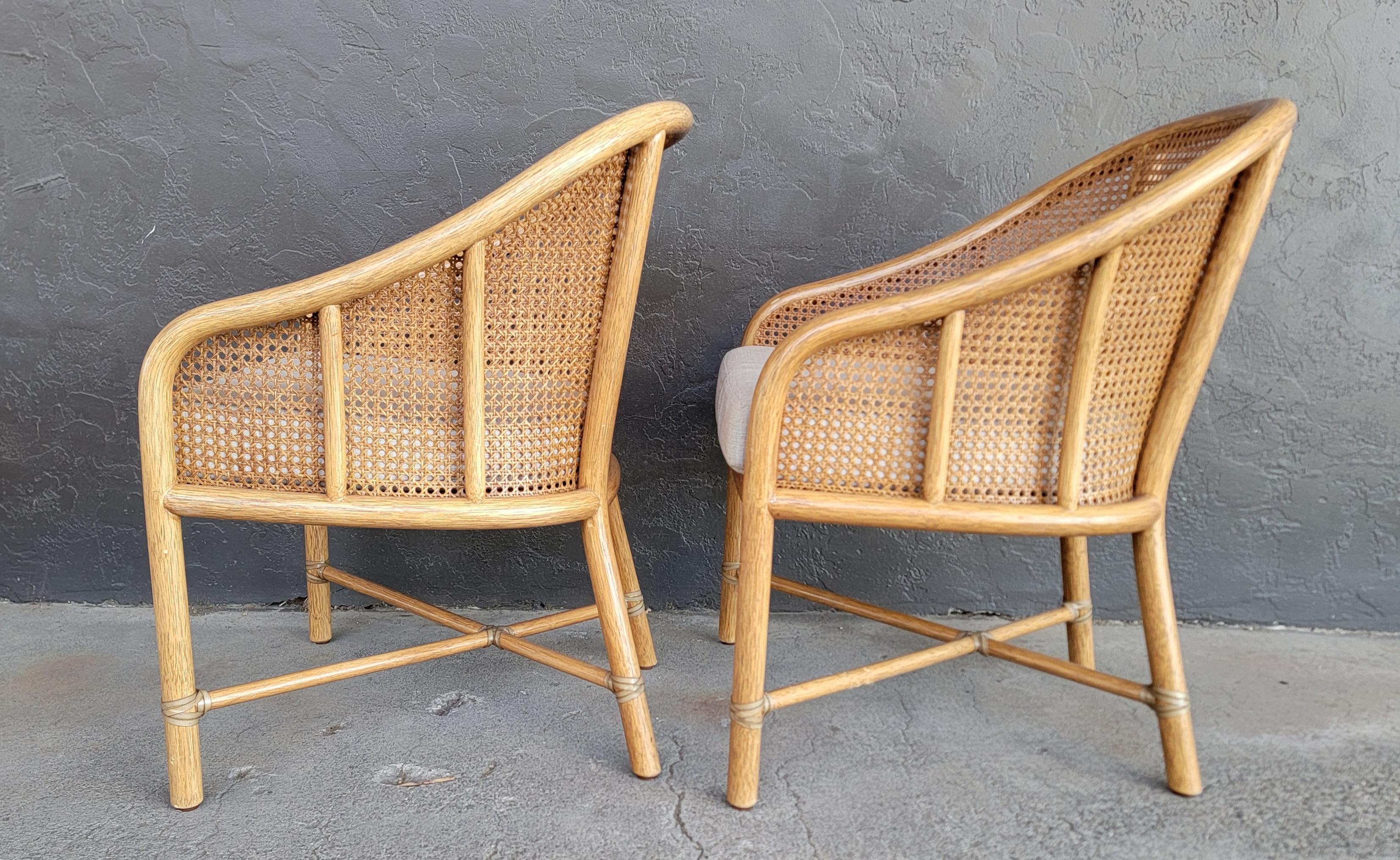 McGuire Organic Modern Lounge Chairs In Good Condition For Sale In Fulton, CA