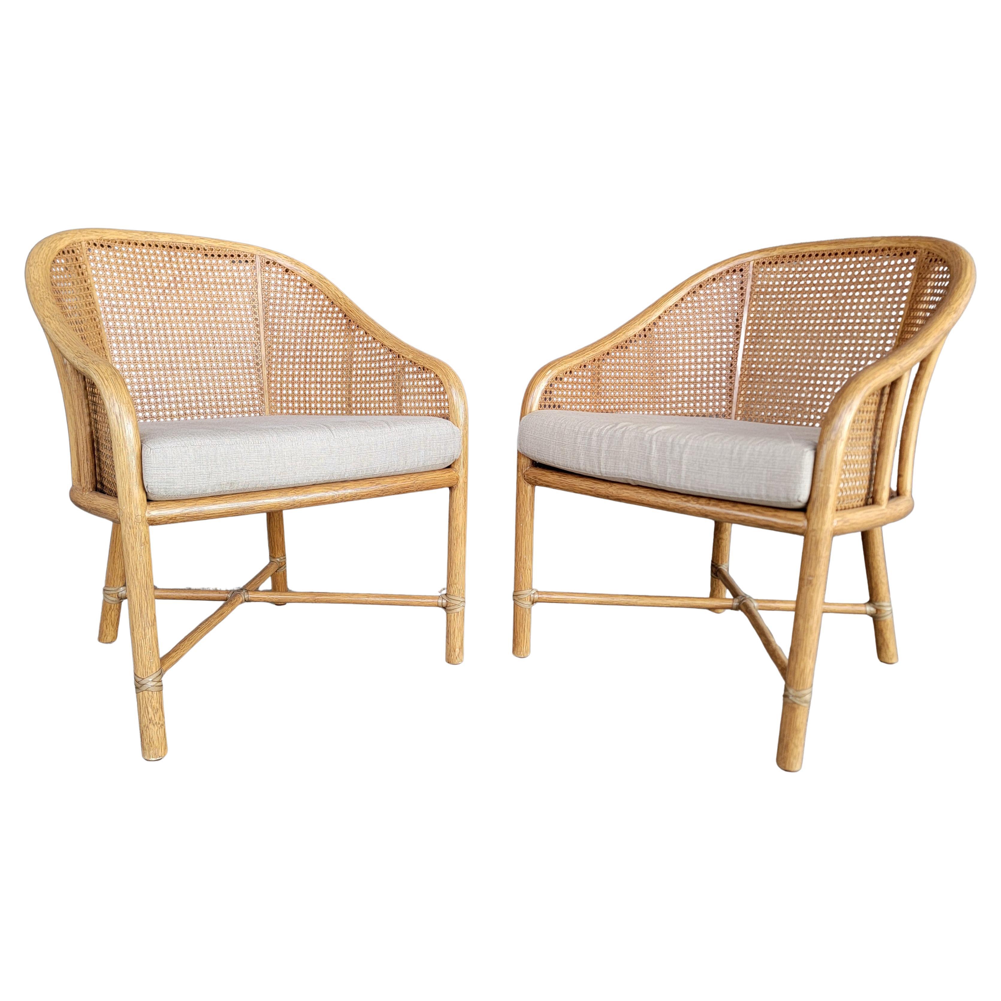 McGuire Organic Modern Lounge Chairs For Sale