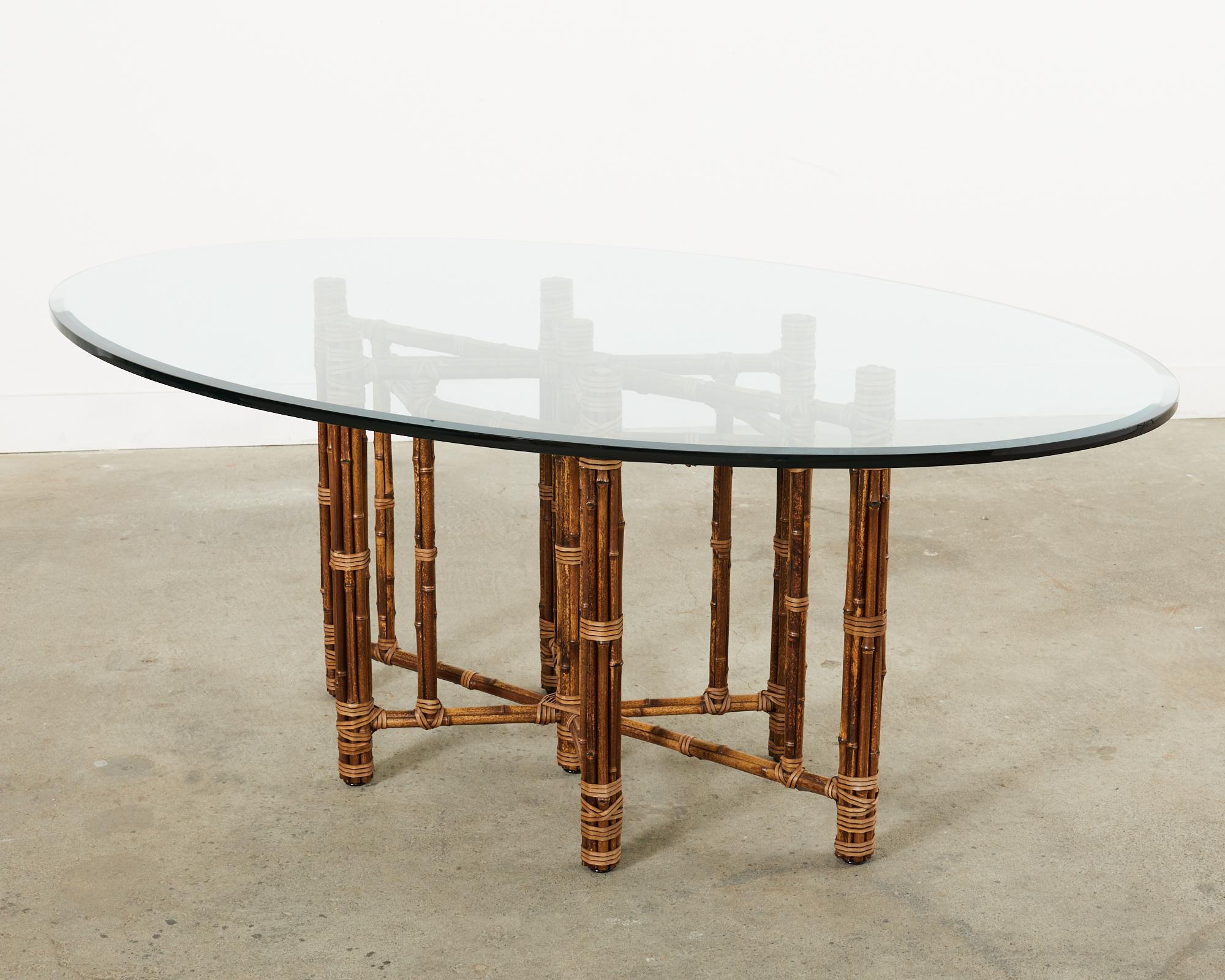 mcguire bamboo table