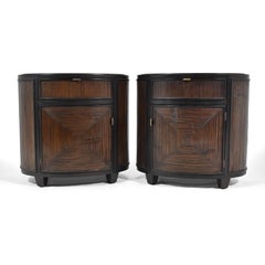 McGuire Paar ovale Nachttische