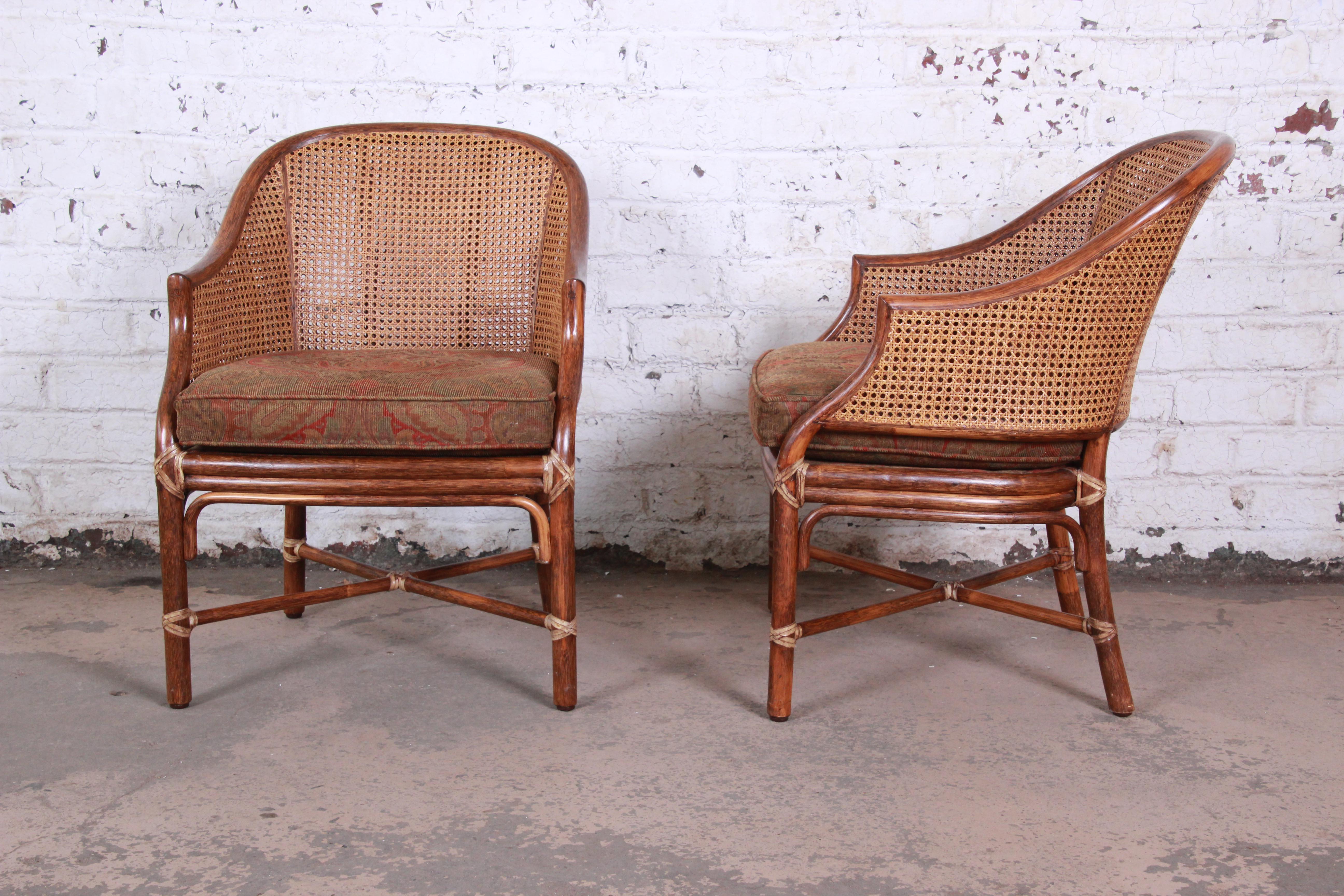 mcguire rattan chair