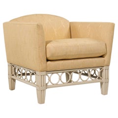 McGuire Rattan Lounge Chair