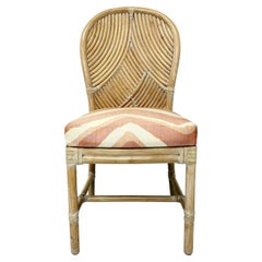 McGuire Rattan Side Chair in Original Finish, San Francisco c. 1970's