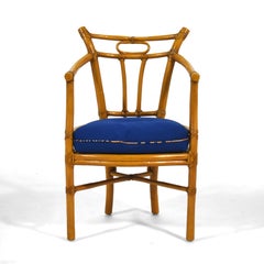 McGuire Set of Four Armchairs