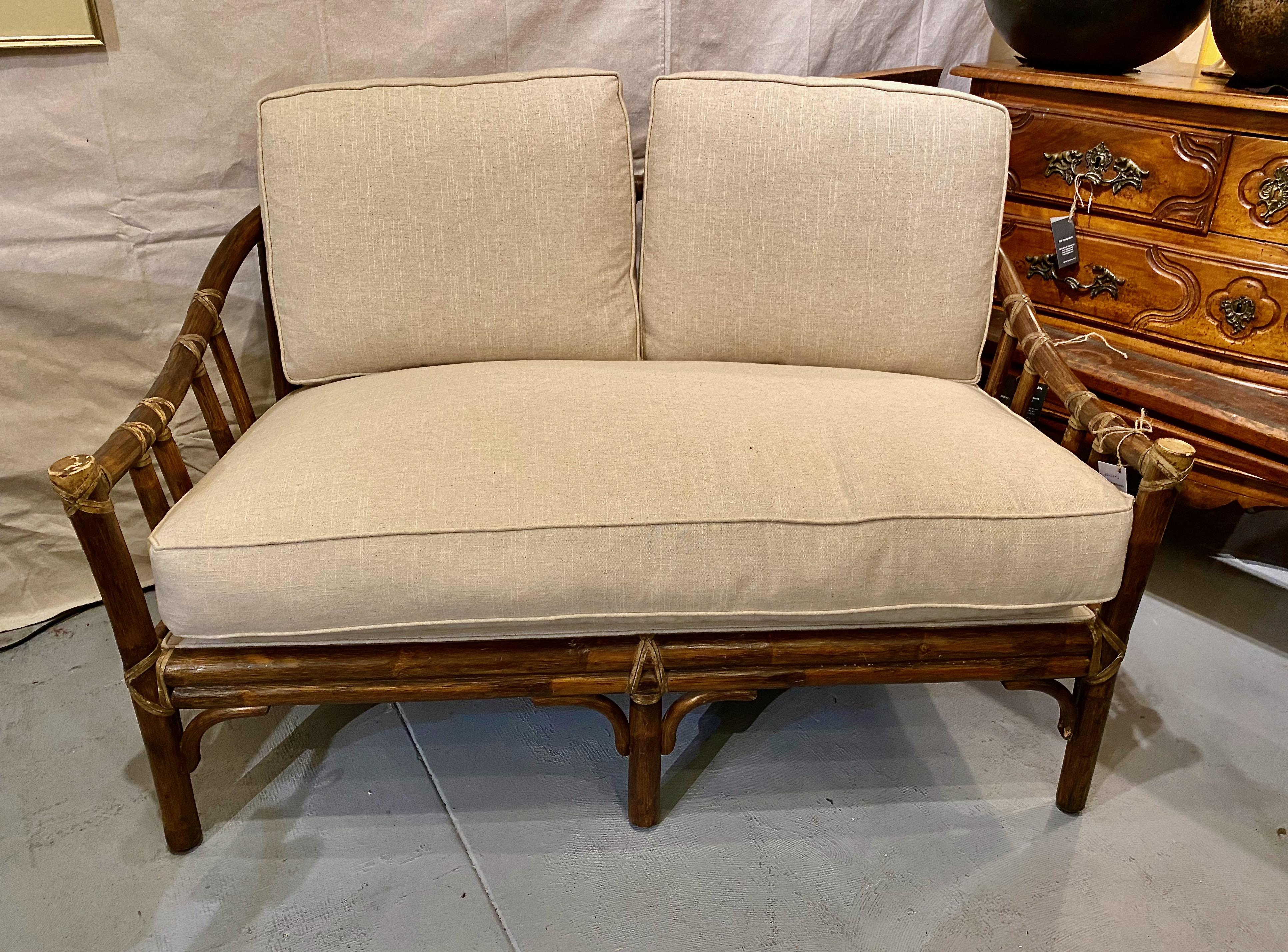 McGuire Small Sofa or Settee 4