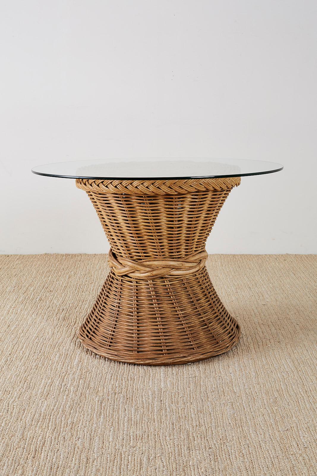 mcguire rattan table