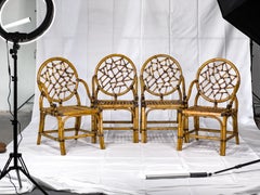 McGuire-Tisch- und Stuhl-Set mit Cracked Ice-Muster