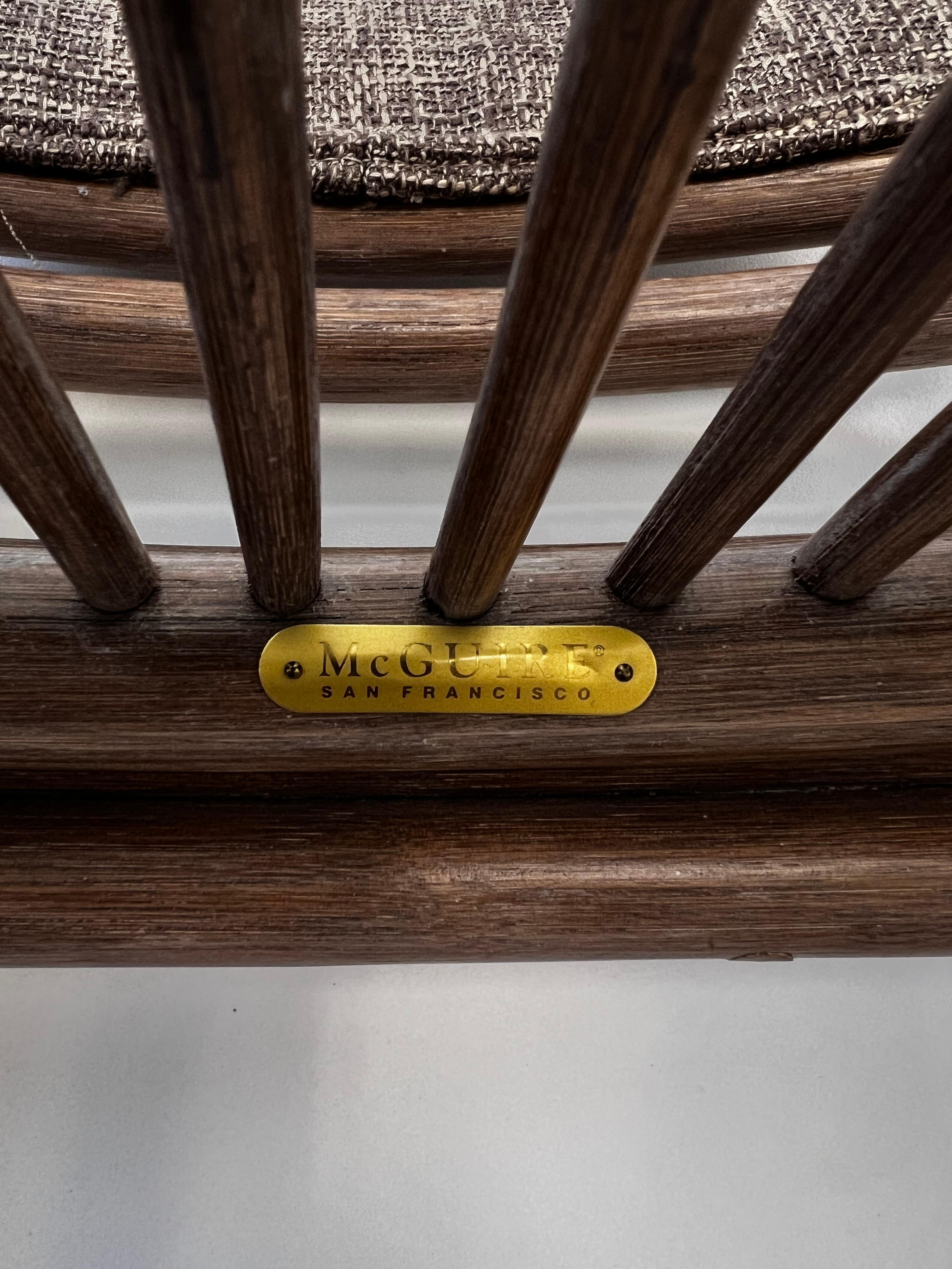 McGuire Whitewash Oak  Scrivania e sedia in vendita 5