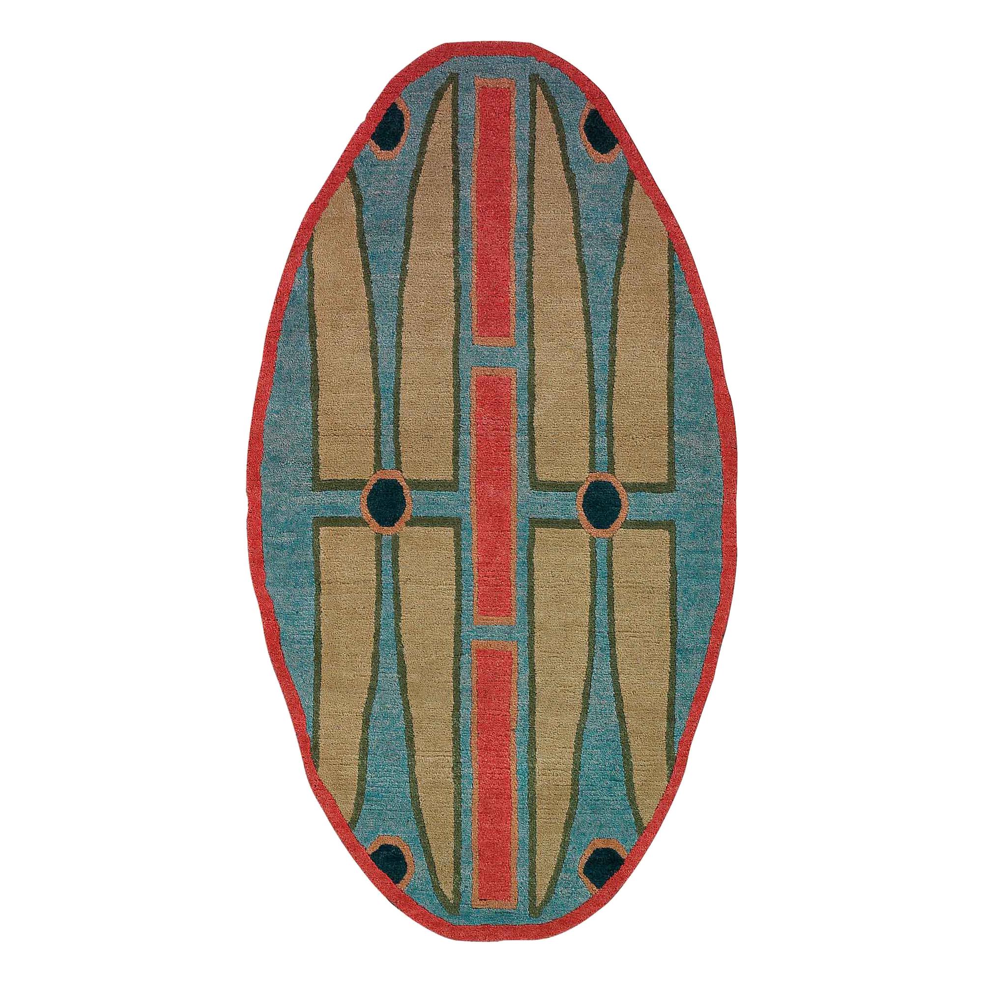 MCH2 Woollen Carpet by Maria Cristina Hamel for Post Design Collection/Memphis For Sale