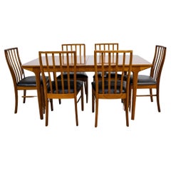 Retro McIntosh Dining Table & Set of 6 Chairs