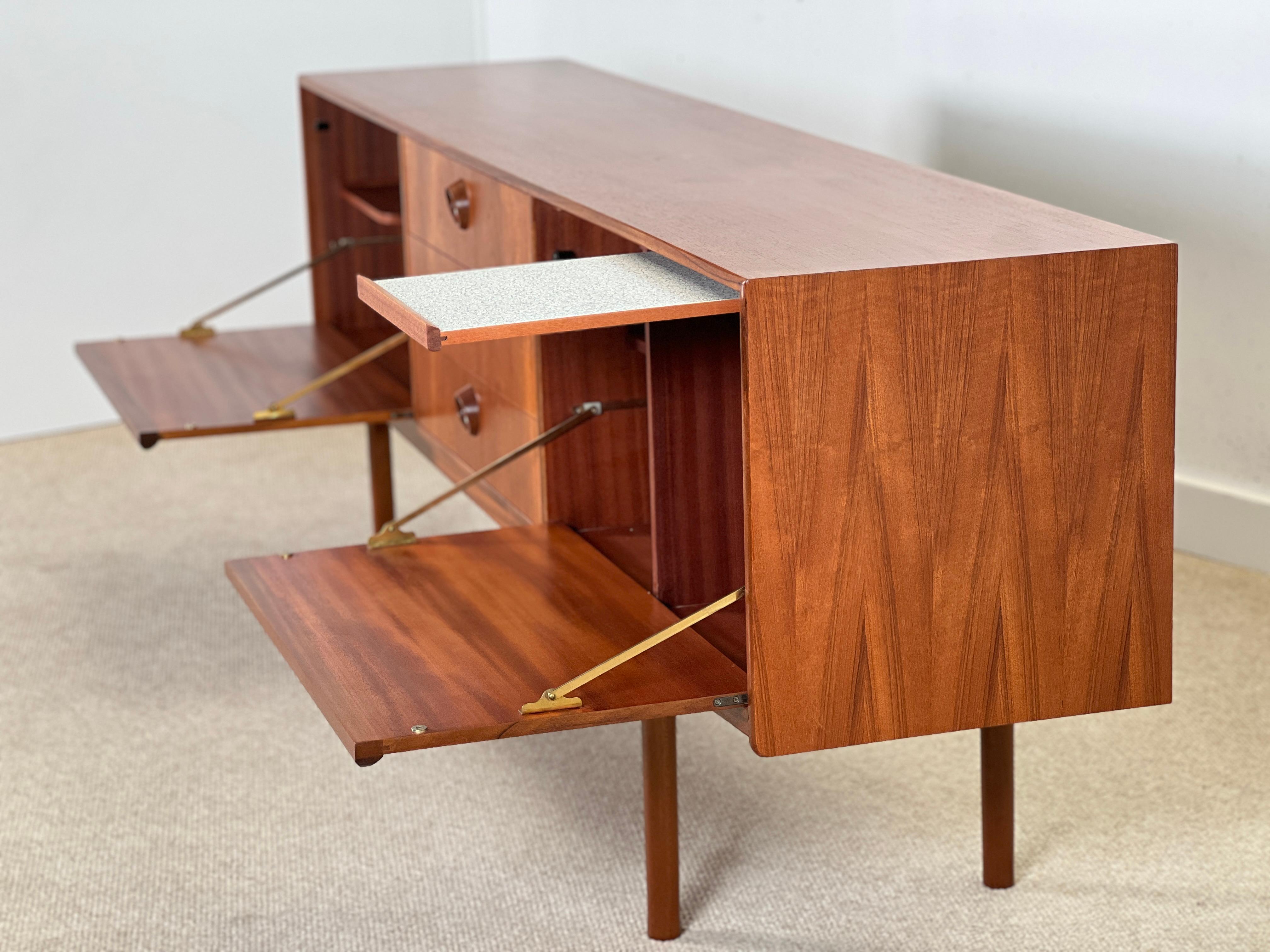 Scottish Mcintosh Dunoon Teak Sideboard For Sale
