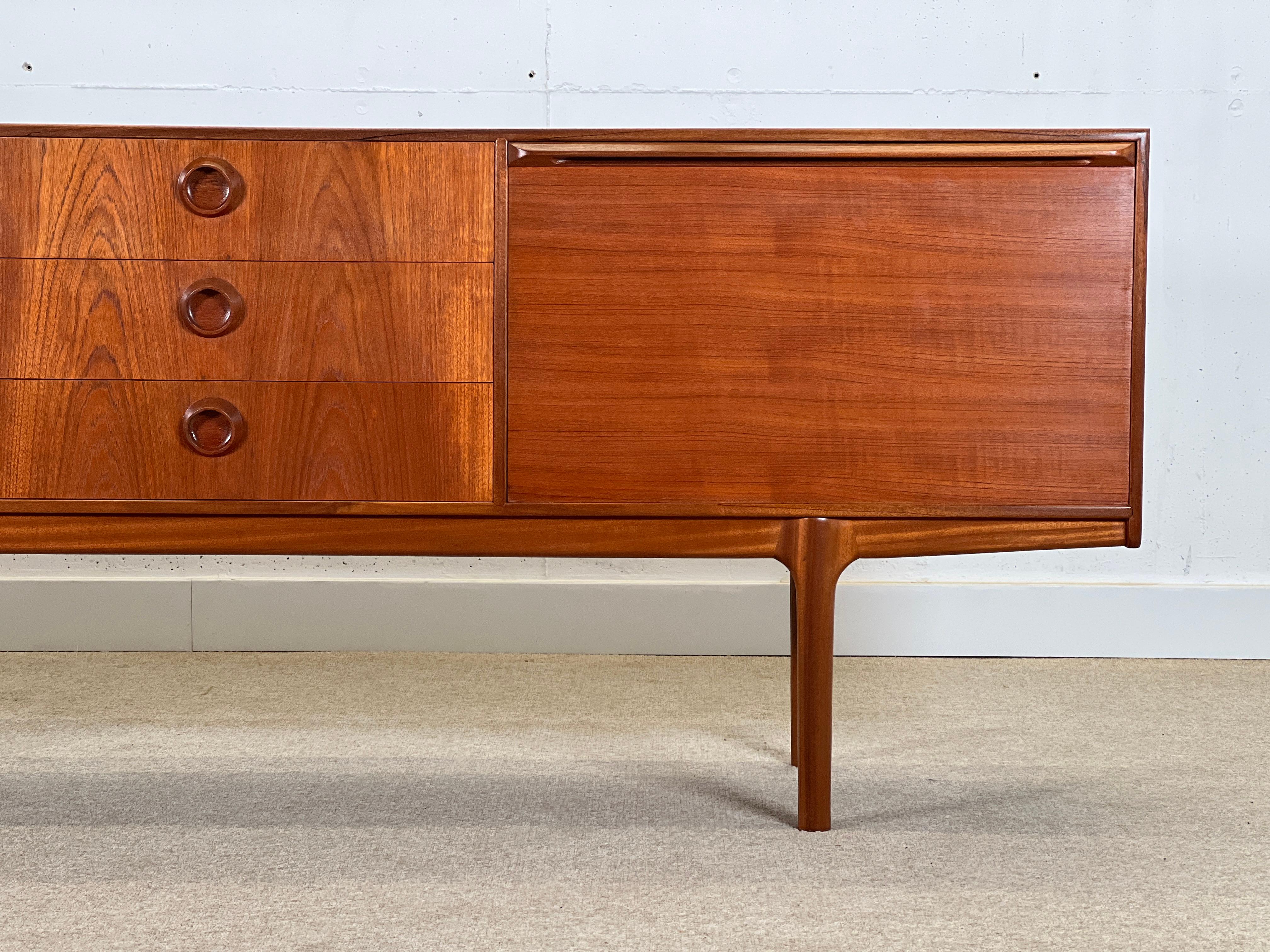 Polished Mcintosh Dunoon Teak Sideboard For Sale