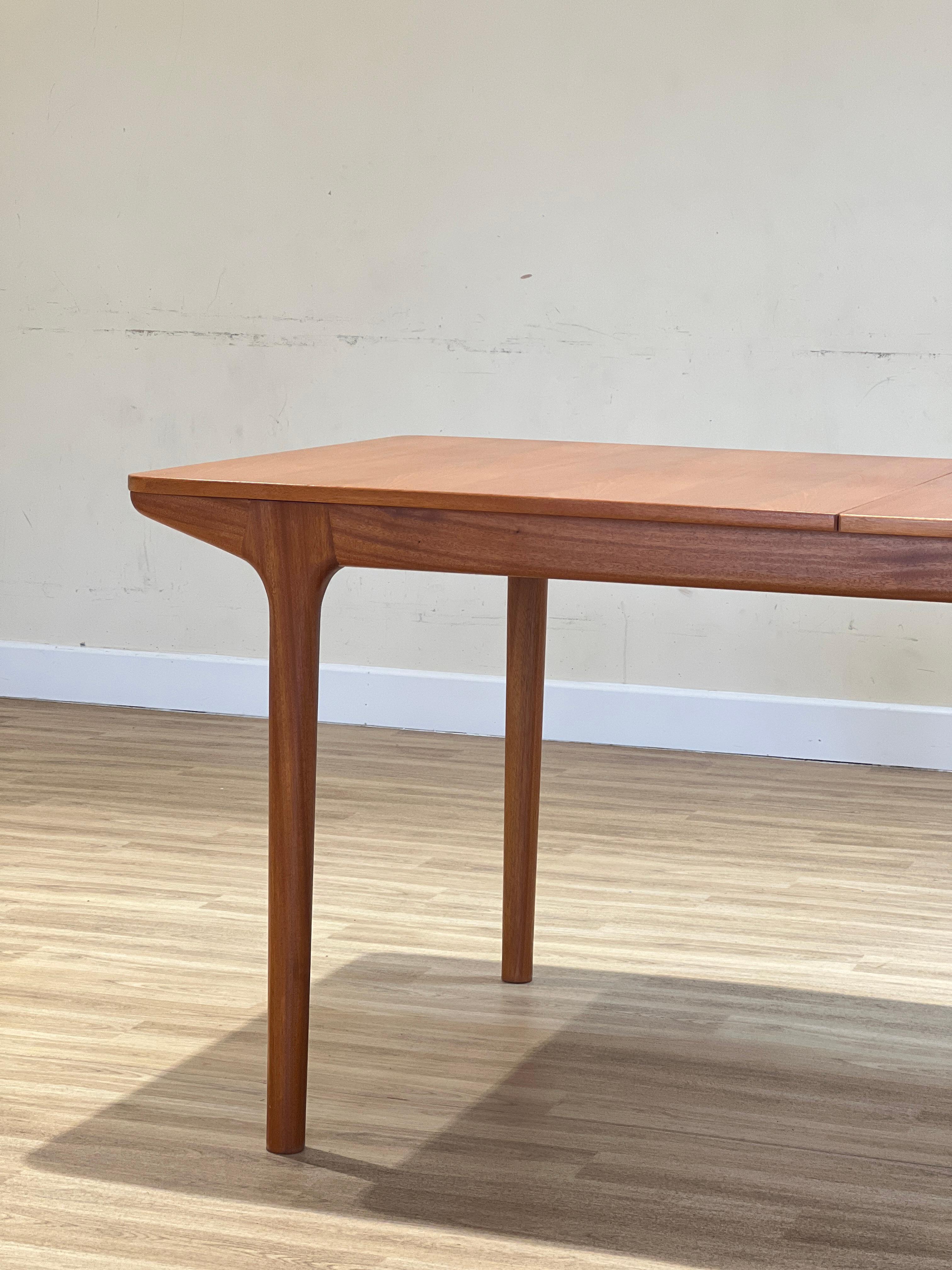Mid-Century Modern Mcintosh Teak Dining Table For Sale