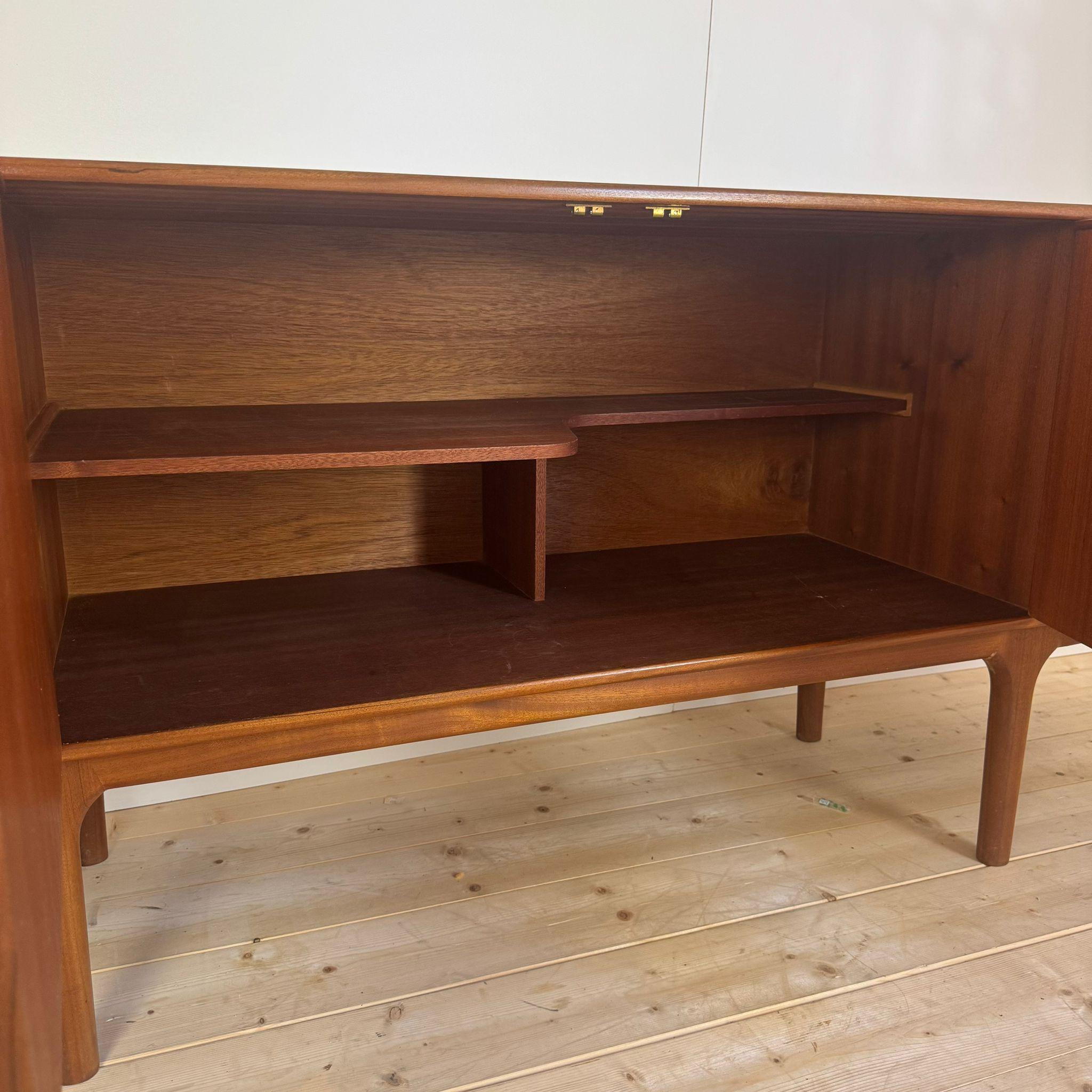 Mid-Century Modern McIntosh vintage sideboard, Scotland 1960s For Sale