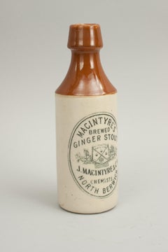 Mcintyre & Co North Berwick, Golf Ginger Beer Bottle