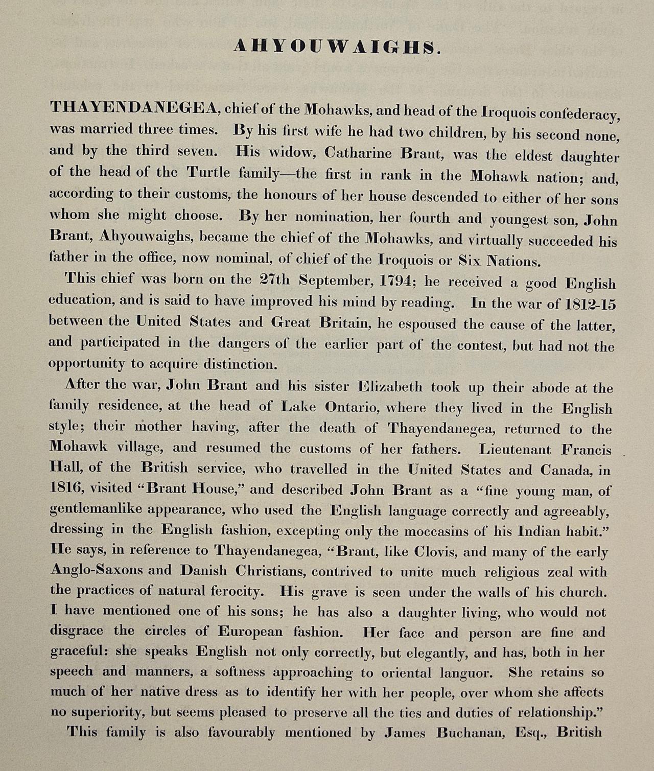 Si tratta di un'incisione originale del XIX secolo in formato folio colorata a mano di McKenney & Hall di un nativo americano intitolata 