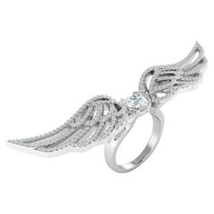 Mckenzie Liautaud 18 KT White Gold Wings of Love Ring