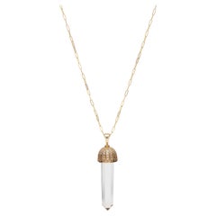 Mckenzie Liautaud - Collana con accenti di diamanti in oro 14 kt - Cupola magica
