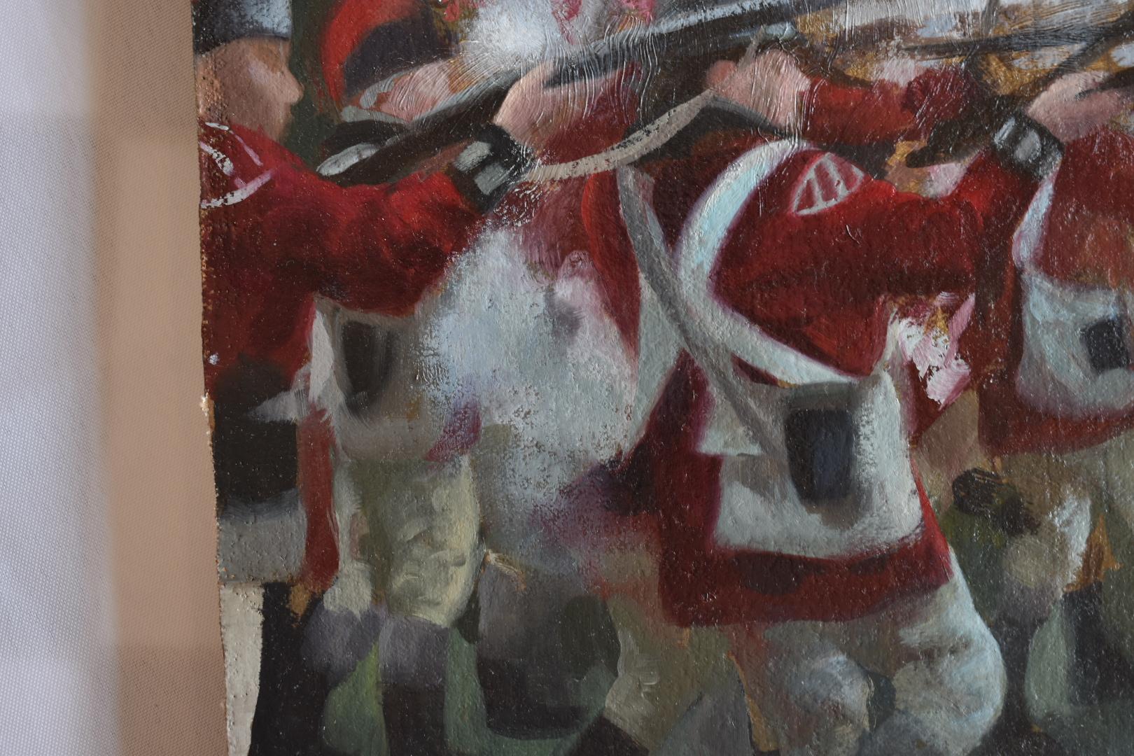 Battle At Dawn - Painting di McKenzie West
