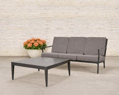 McKinnon and Harris Beaufort Aluminium Dreisitziges Gartensofa