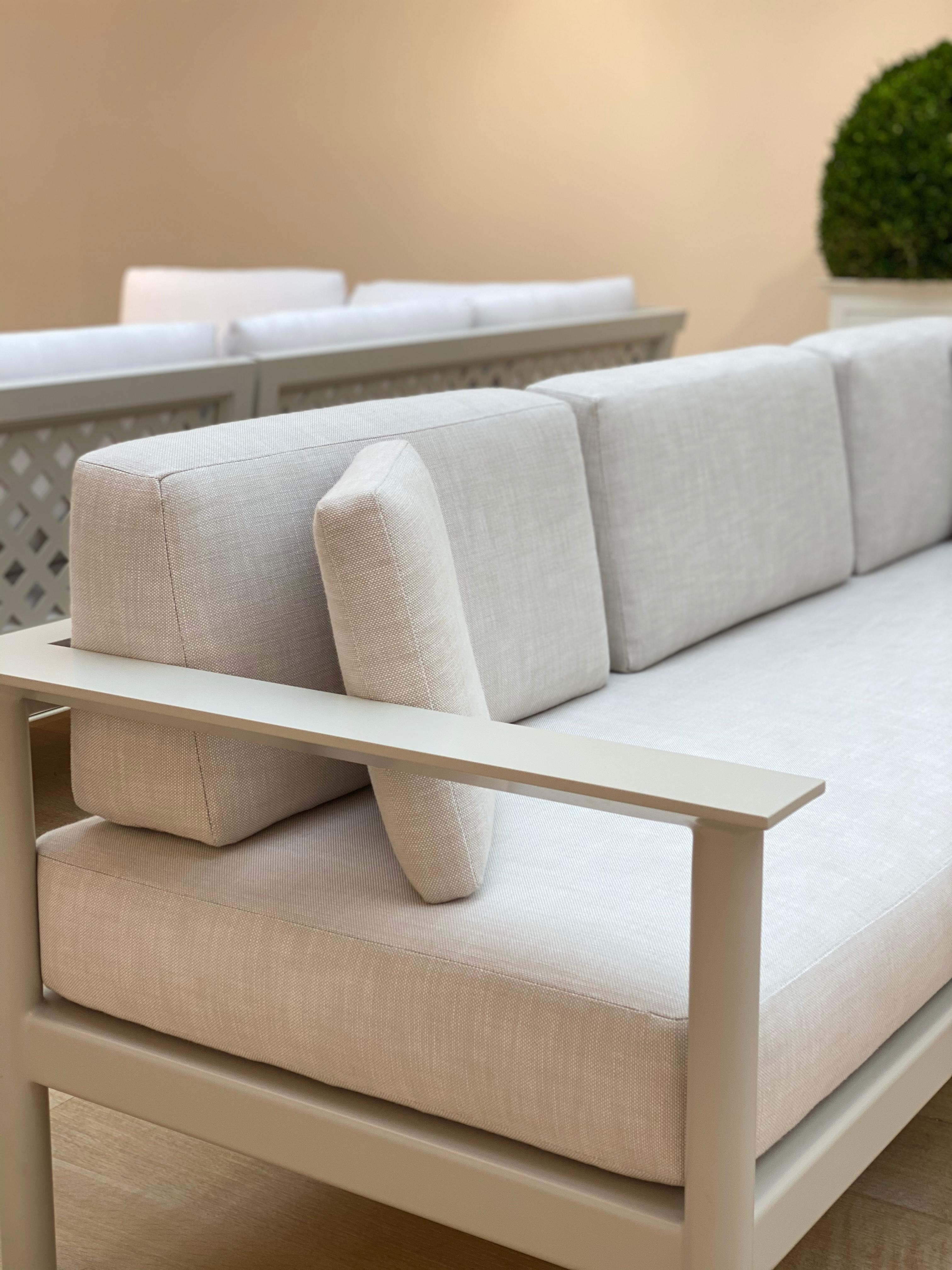 Contemporary Couper Sofa, Outdoor Garden Furniture by McKinnon and Harris