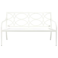 Virginia Bench Keswick Back, Outdoor Garden Furniture by McKinnon and Harris