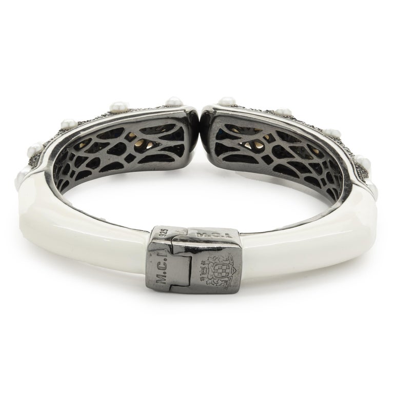 White enamel bracelet Outlet