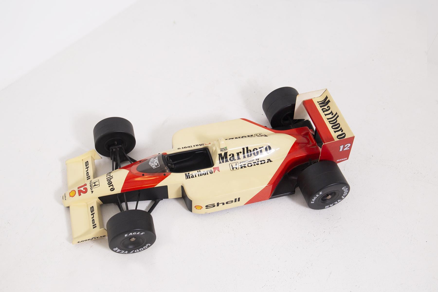 Modern McLaren Car Scale Model Honda Celebrating Ayrton Senna
