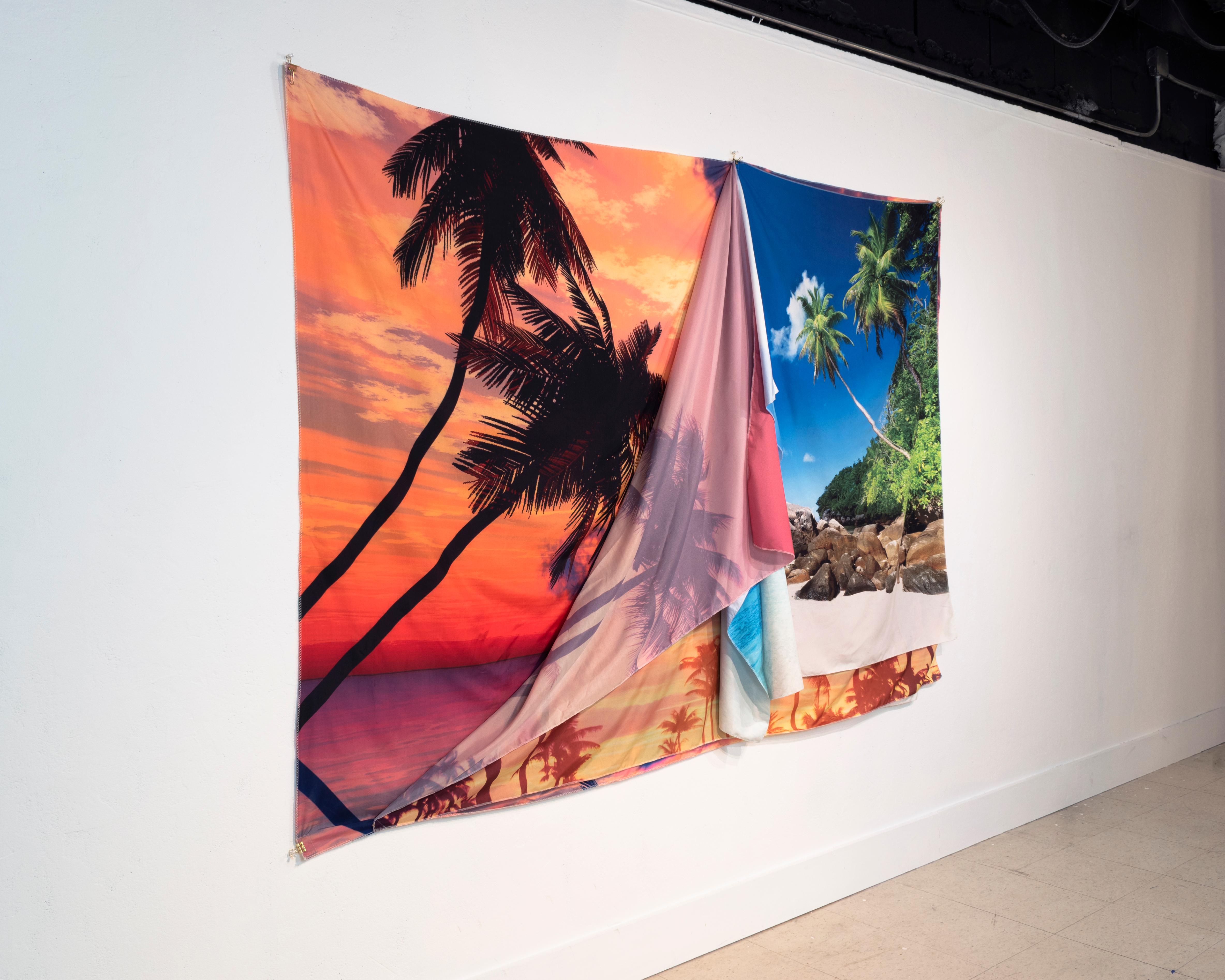 palm tree tapestry