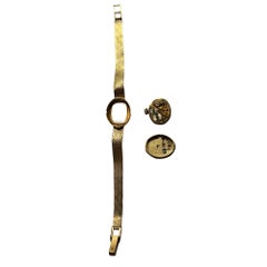 MCM 14K Gold Christian Dior By Bulova Ladies Swiss Mechanical Watch