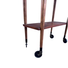 MCM 2 Tier Bar Cart by Lane
