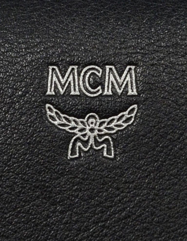 MCM 2017 Black Leather/Python Medium Milla Tote Bag W/ Yellow Exotic ...