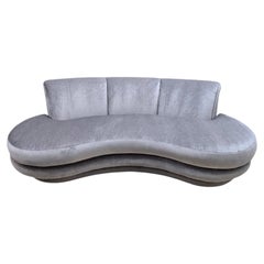 MCM Adrian Pearsall Kidney Shape Cloud Sofa Newly Reupholstered
