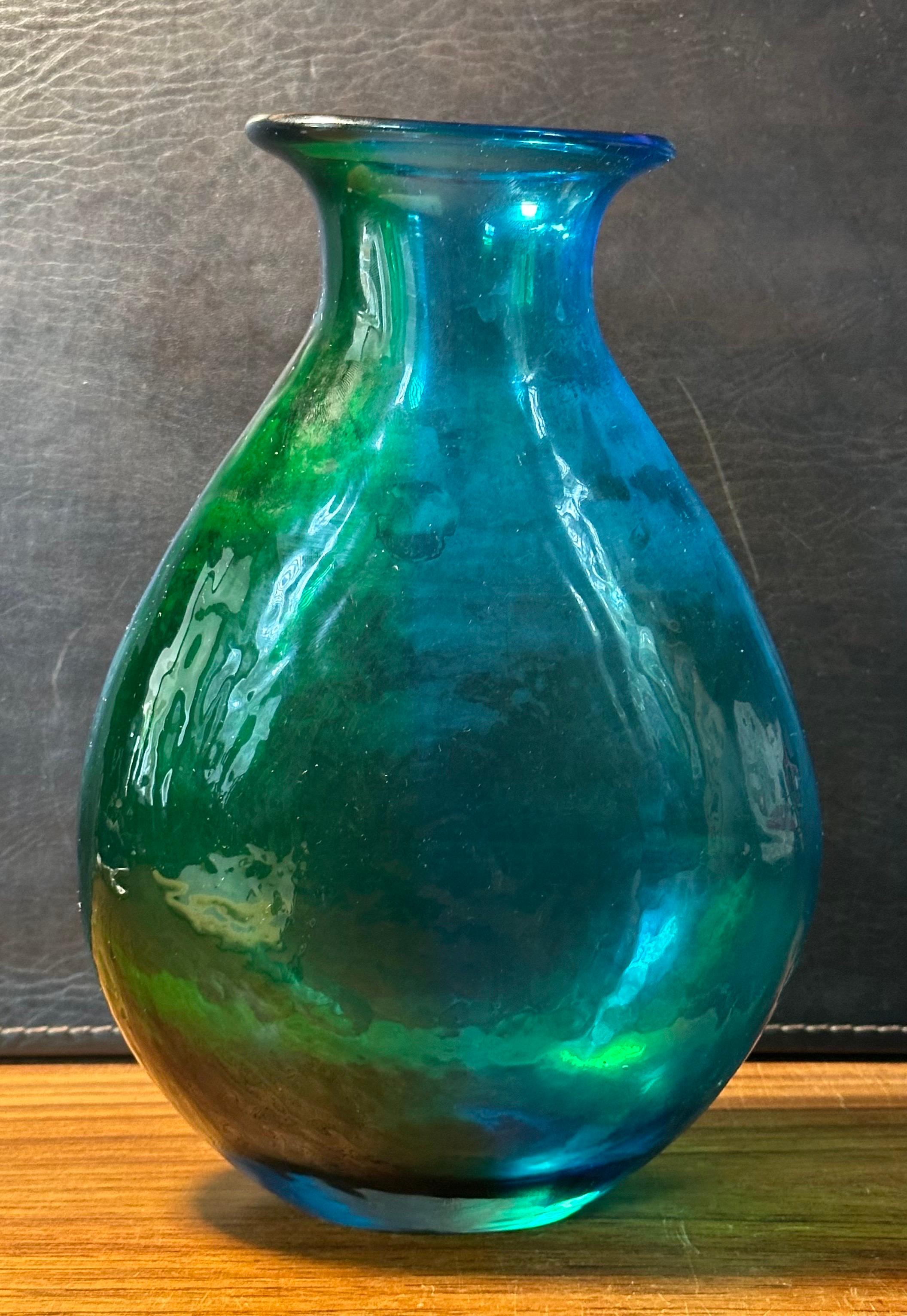 MCM Art Glass Vase In Excellent Condition In San Diego, CA