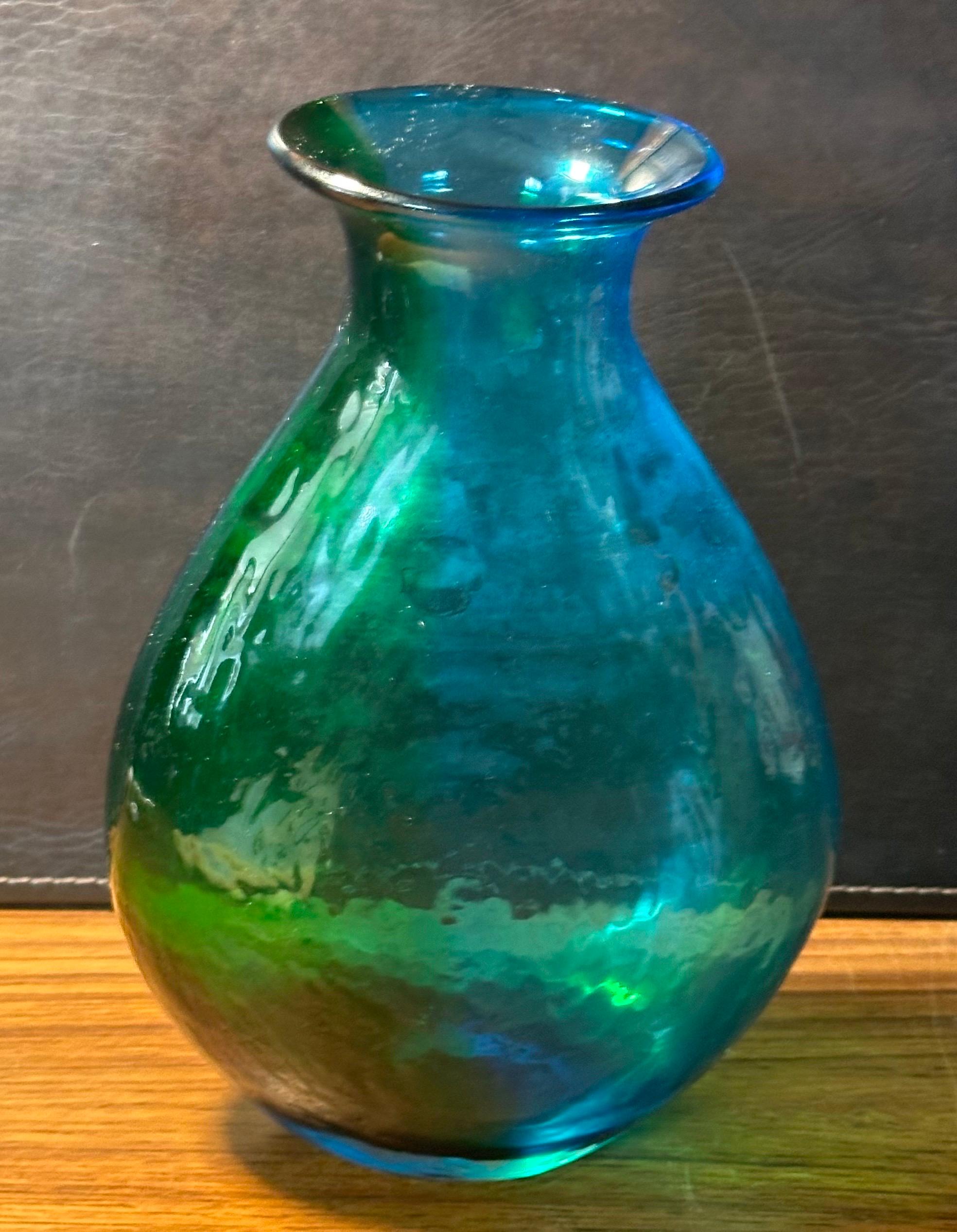 20th Century MCM Art Glass Vase