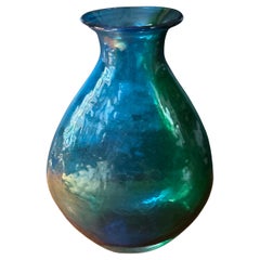 Vintage MCM Art Glass Vase 
