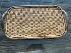 MCM Bamboo Tray w Handles