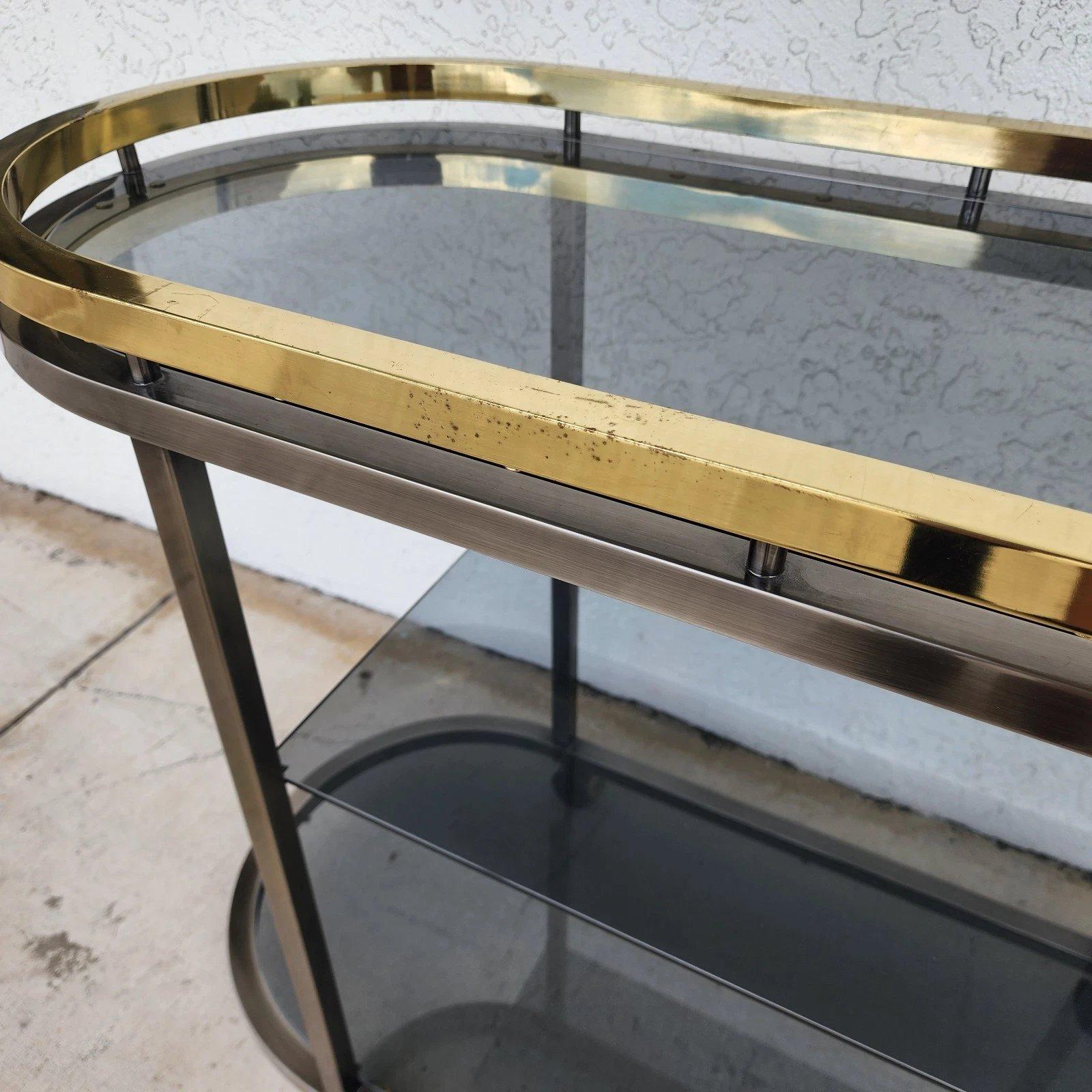 MCM Bar Cart Rolling von Design Institute of America DIAS im Angebot 10