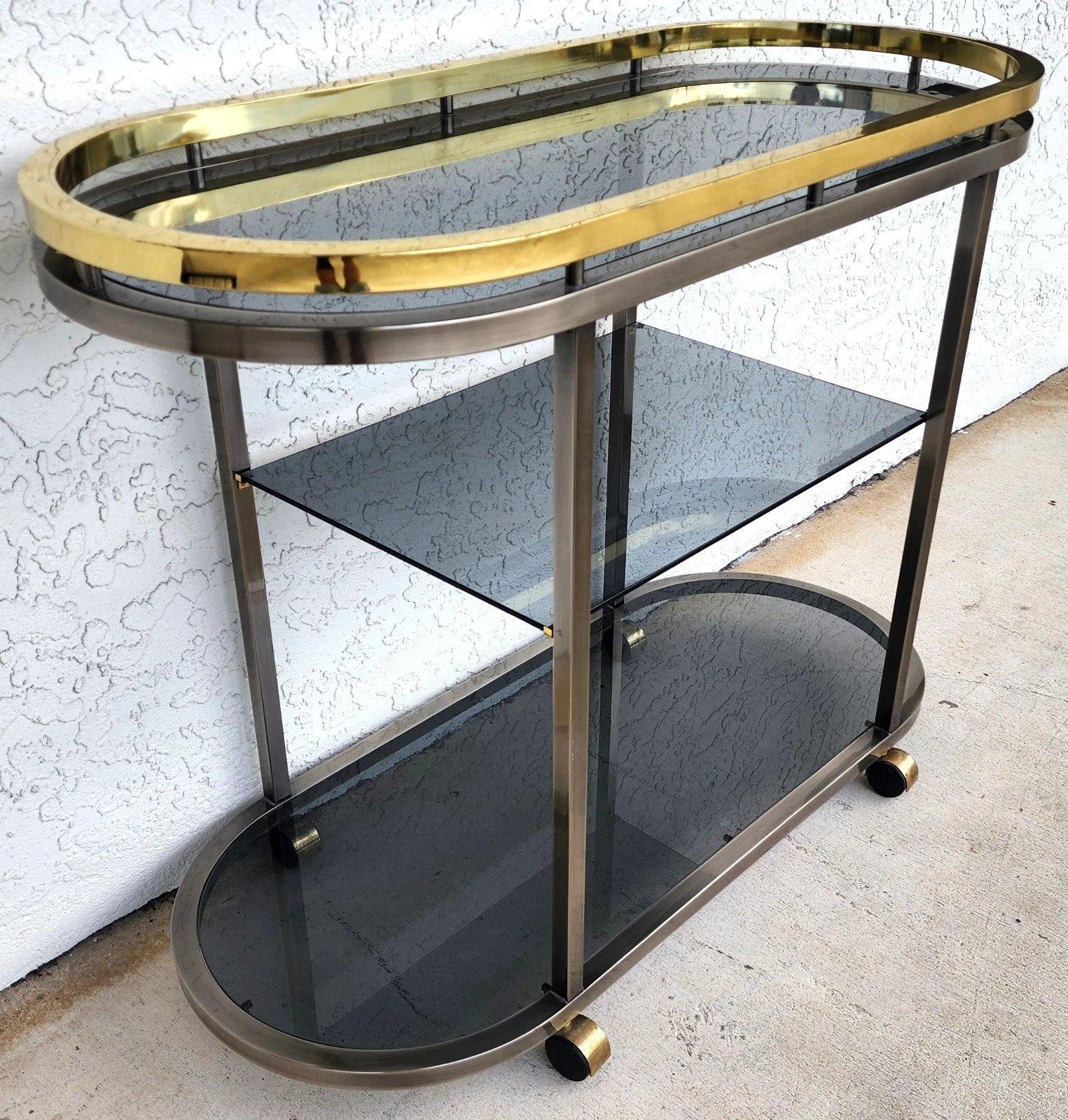 MCM Bar Cart Rolling von Design Institute of America DIAS im Angebot 1