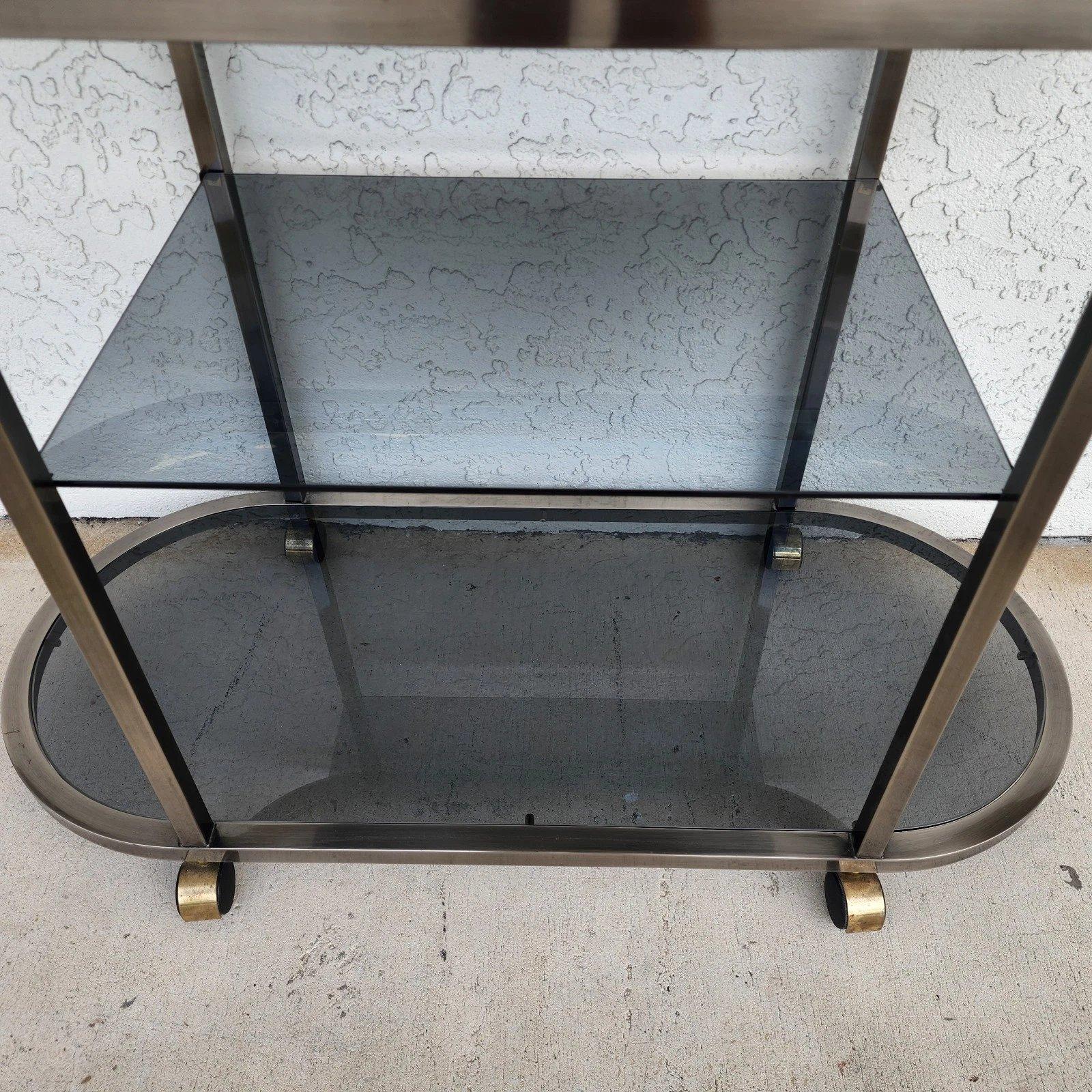 MCM Bar Cart Rolling von Design Institute of America DIAS im Angebot 3