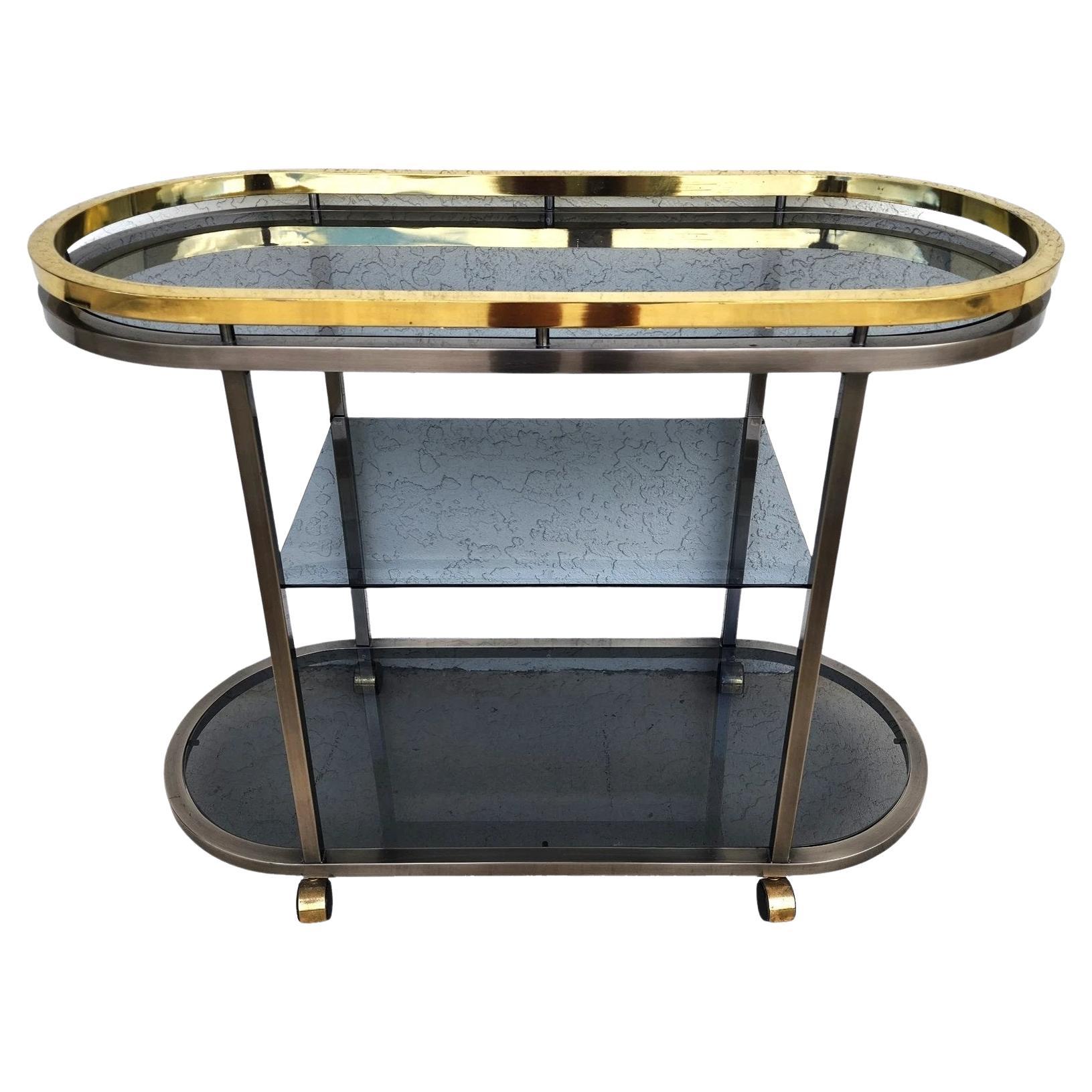MCM Bar Cart Rolling von Design Institute of America DIAS im Angebot