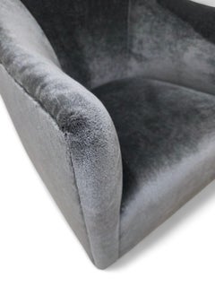 MCM Barrel Back Club Chairs by Kroehler Newly Reupholstered - Pair