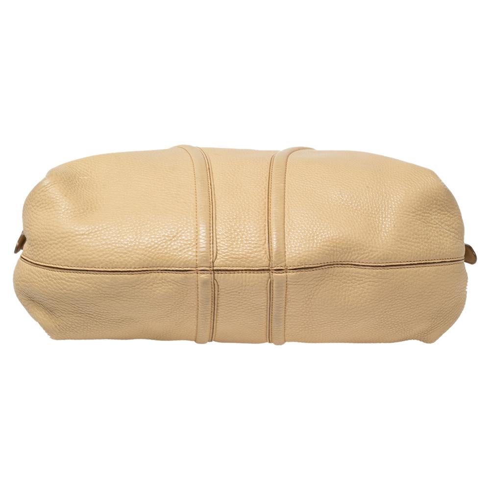 mcm kleine tasche beige