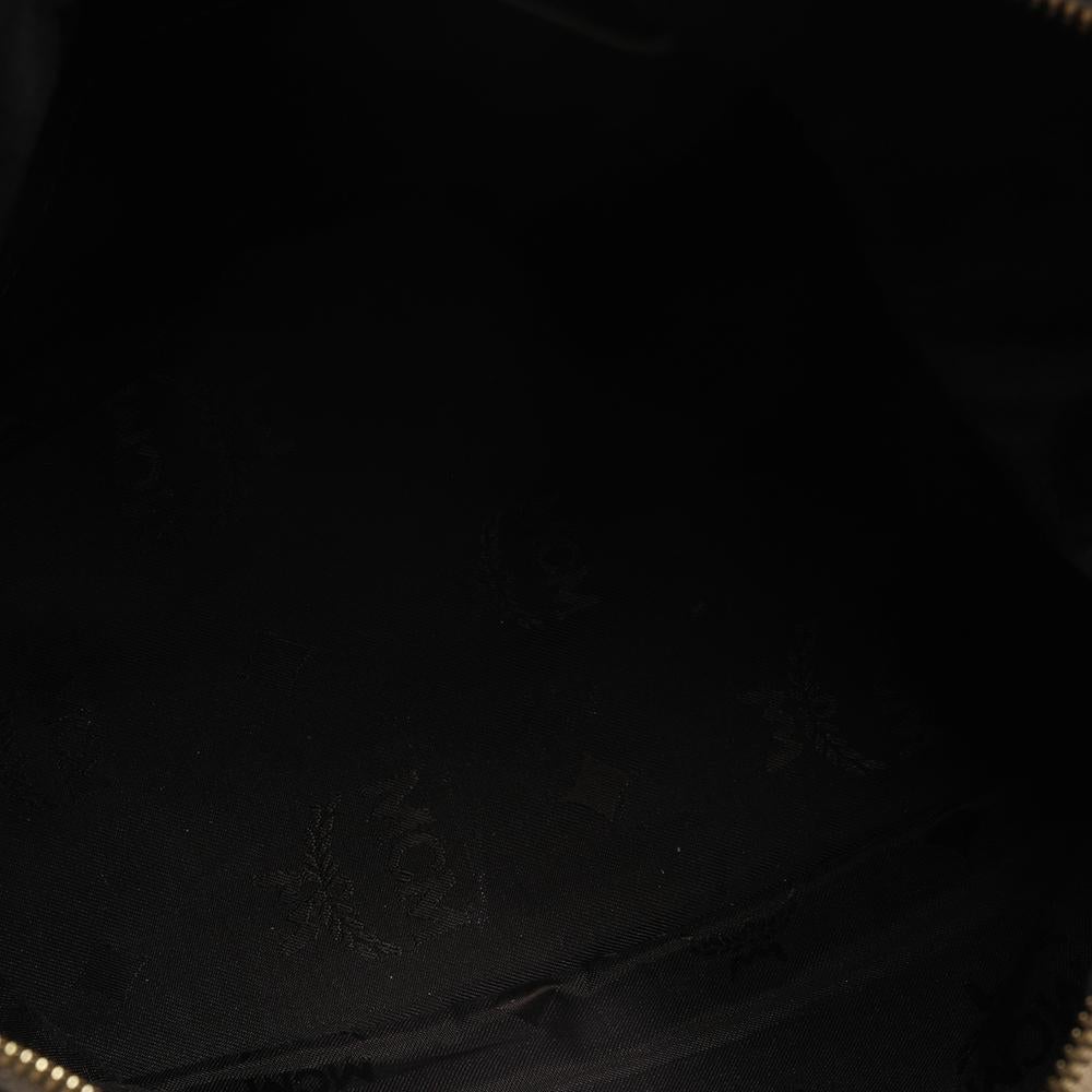 MCM Beige Visetos beschichtetes Segeltuch und Leder Essential Hobo 3