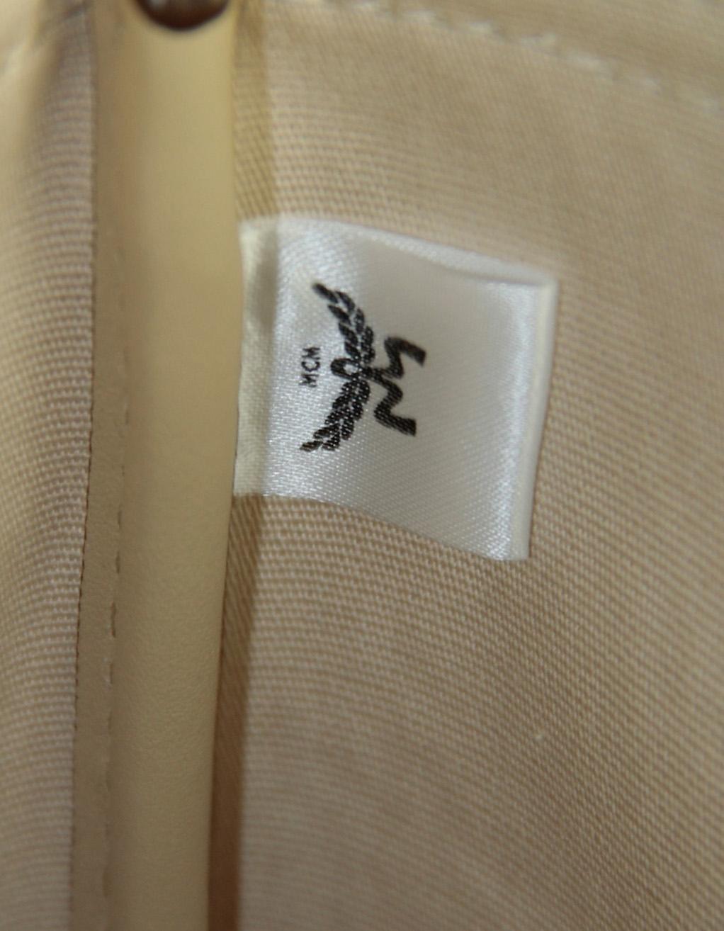 MCM Beige Visetos Medium Liz Shopper Tote Bag. en venta 3