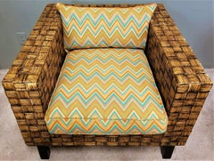 MCM Benchcraft Rattan Wicker Armchair