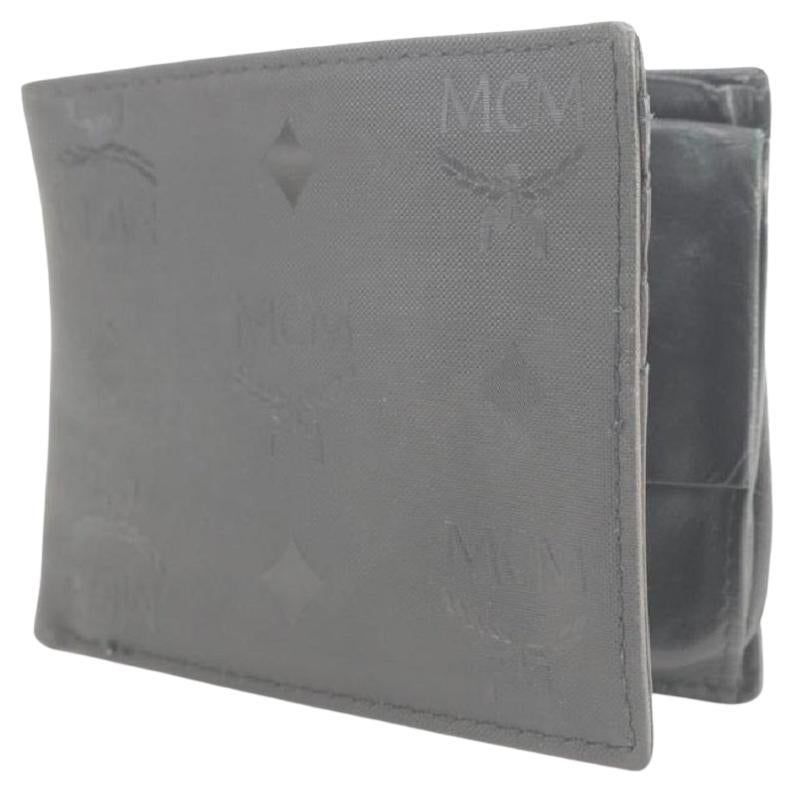 MCM x Eddie Kang New Pink Monogram Visetos Loveless Mini Zip Around