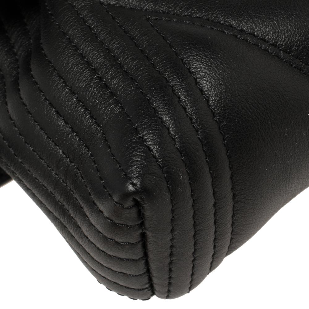 MCM Black Quilted Leather Patricia Belt Bag 1