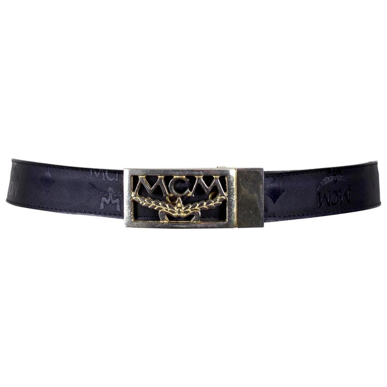 Louis Vuitton Gold Logo Belt Buckle with Diamond Pavé Detail